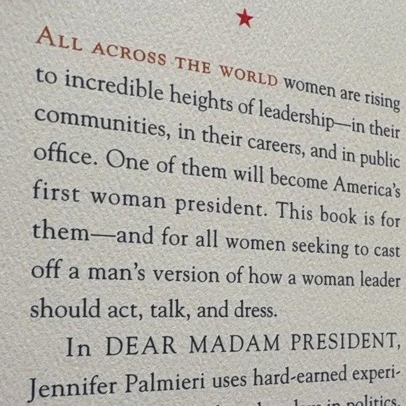 Dear Madam President Book - Picture 9 of 13